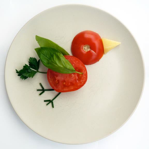 Assiettes rigolotes pour faire manger des légumes aux enfants - Citizenkid