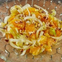 Salade hivernale : endives-oranges-pommes